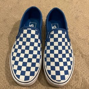 Vans checkered slip-ons
